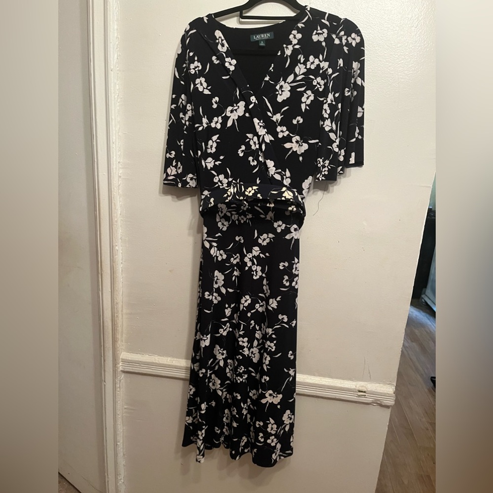 Ralph Lauren floral belted dress